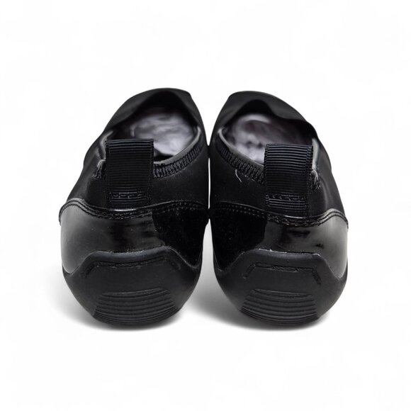 Ros Hommerson Carol Black Patent Trim Slip On Casual Comfort Flats Memory Foam 6 - Picture 4 of 10